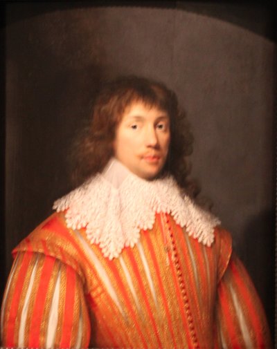 Portret van William Fitzwilliam, tweede Lord Fitzwilliam van Liffer door Cornelis Jonson door Cornelis Jonson